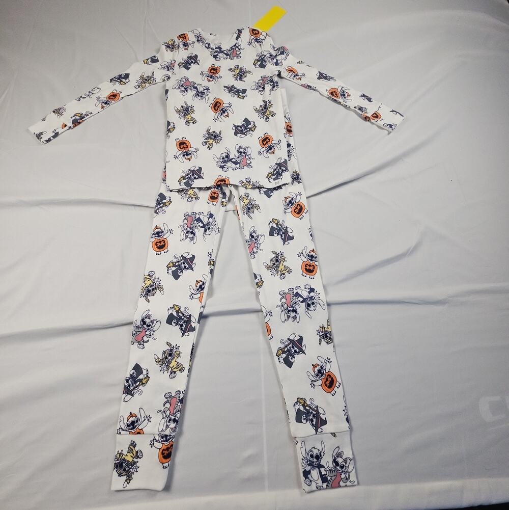 Gap Kids Disney Lilo And Stitch Halloween Pajamas Mix Matched Set 6/8